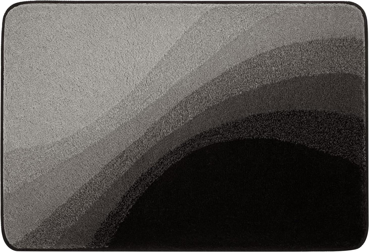 Kleine Wolke Badteppich Malin Schiefer 60 x 90 cm Bild 1