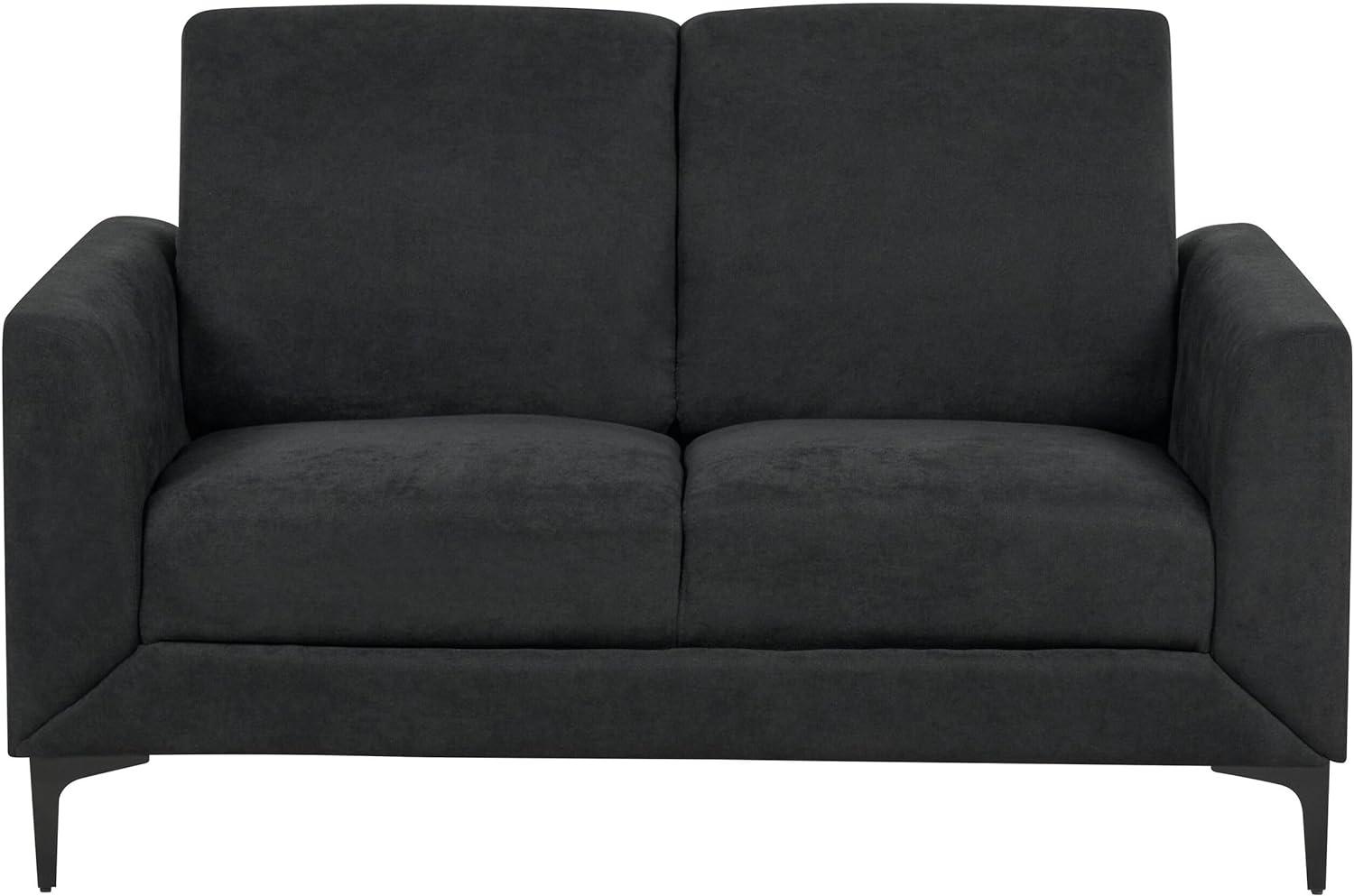 2-Sitzer Sofa schwarz FENES Bild 1