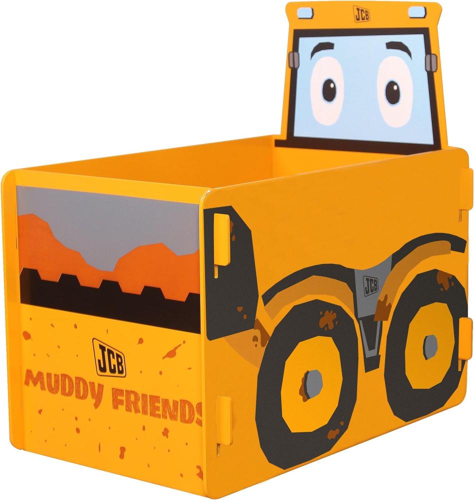 JCB Muddy Friends Joey Spielzeugkiste Spielzeugbox Bild 1