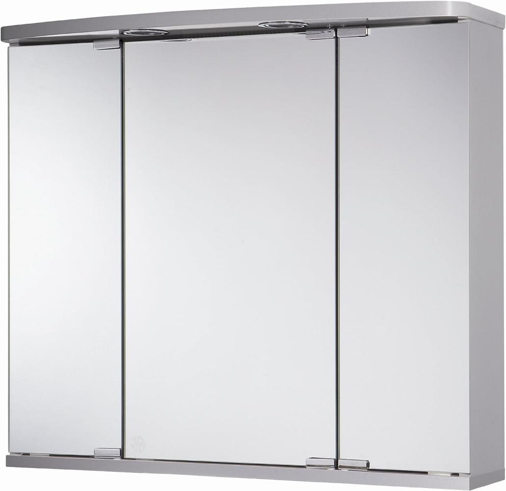 Spiegelschrank DORO LED silber 67,5cm Bild 1