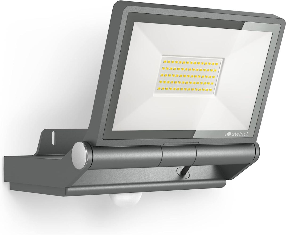 Steinel LED-Außenstrahler mit Bewegungsmelder XLED PRO ONE Plus S anthrazit, 33,8 W, 4370 lm, 240°-Sensor Bild 1