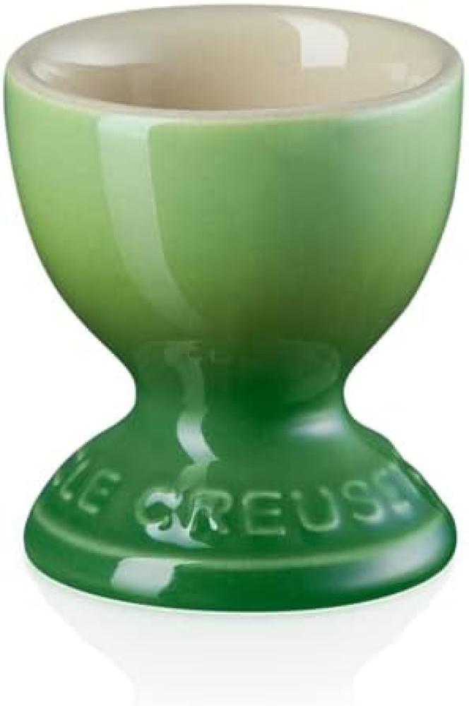 Eierbecher Klassik Poterie Bamboo Green Le Creuset Eierbecher, Handpflege Bild 1