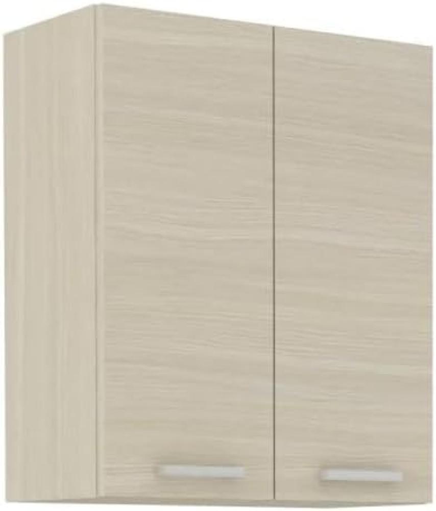 Zweitüriger Küchenoberschrank AVIGNON 80 G-72 2F, 80x71,5x31, Eiche Ferrara/legno dunkel Bild 1