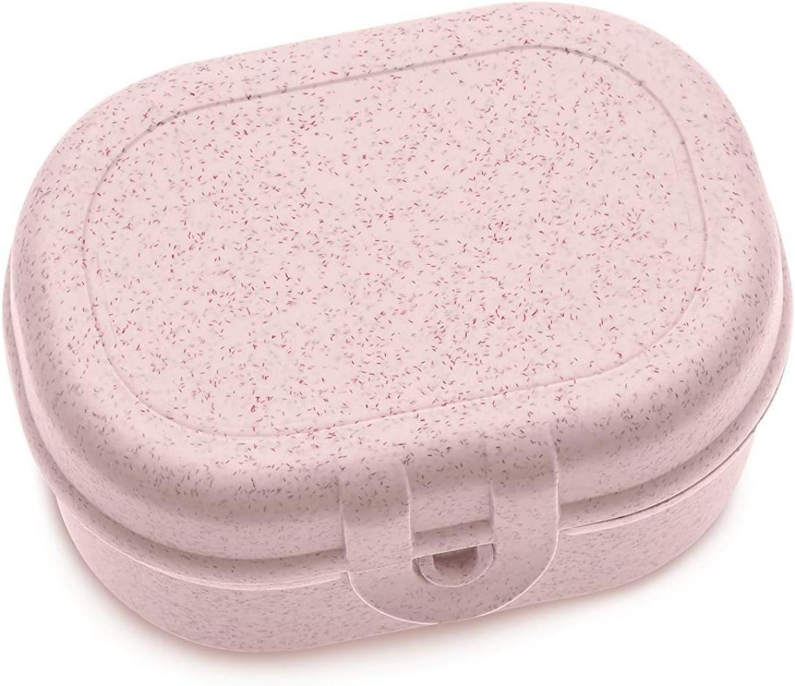 Koziol Pascal Mini Lunchbox, Behälter, Vorratsbehälter, Brotbox, Brotdose, Kunststoff, Organic Pink, 9. 6 cm, 3144669 Bild 1