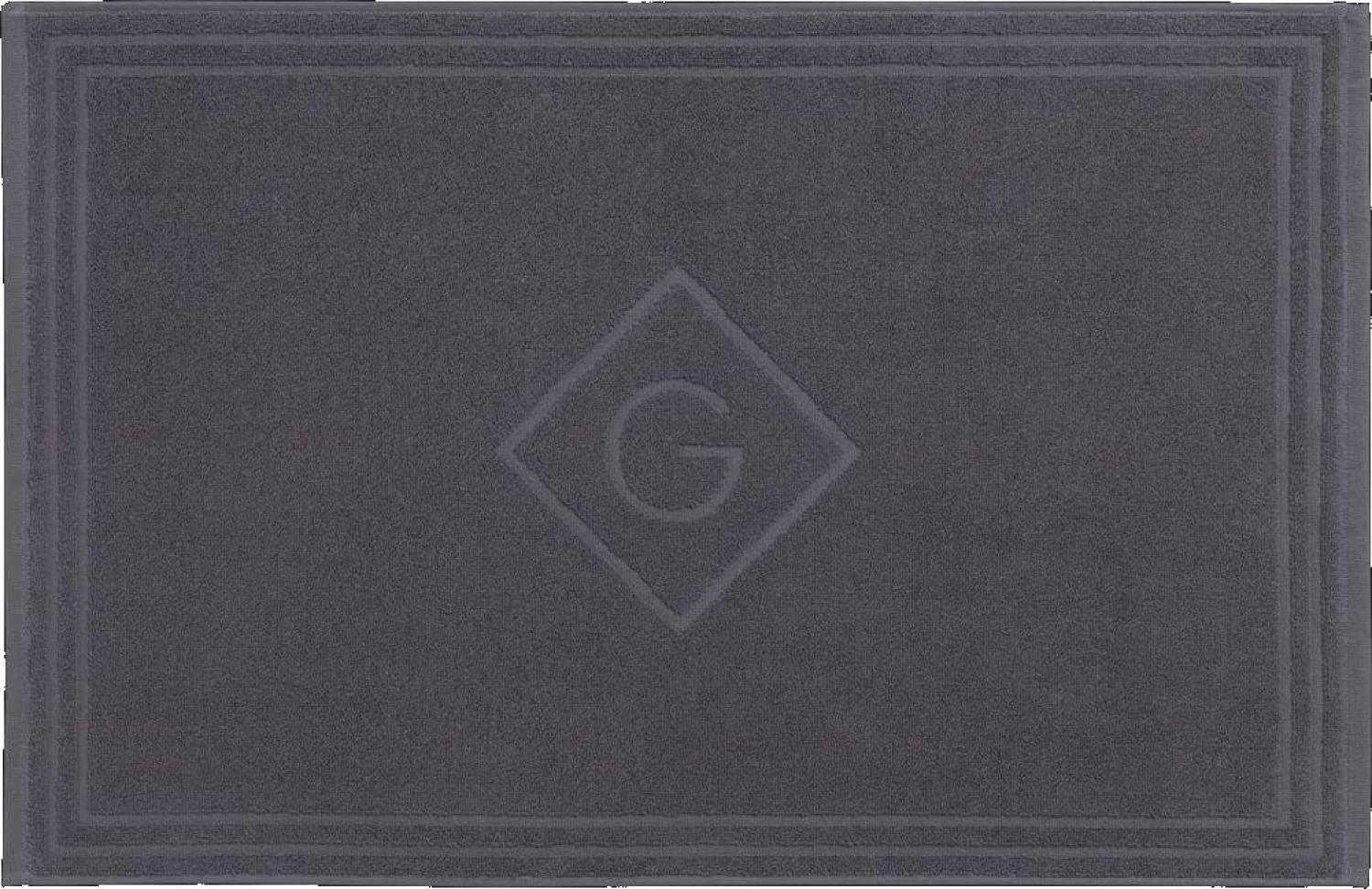 GANT Badematte G Shower Anchor Grey 50 x 80 cm Bild 1