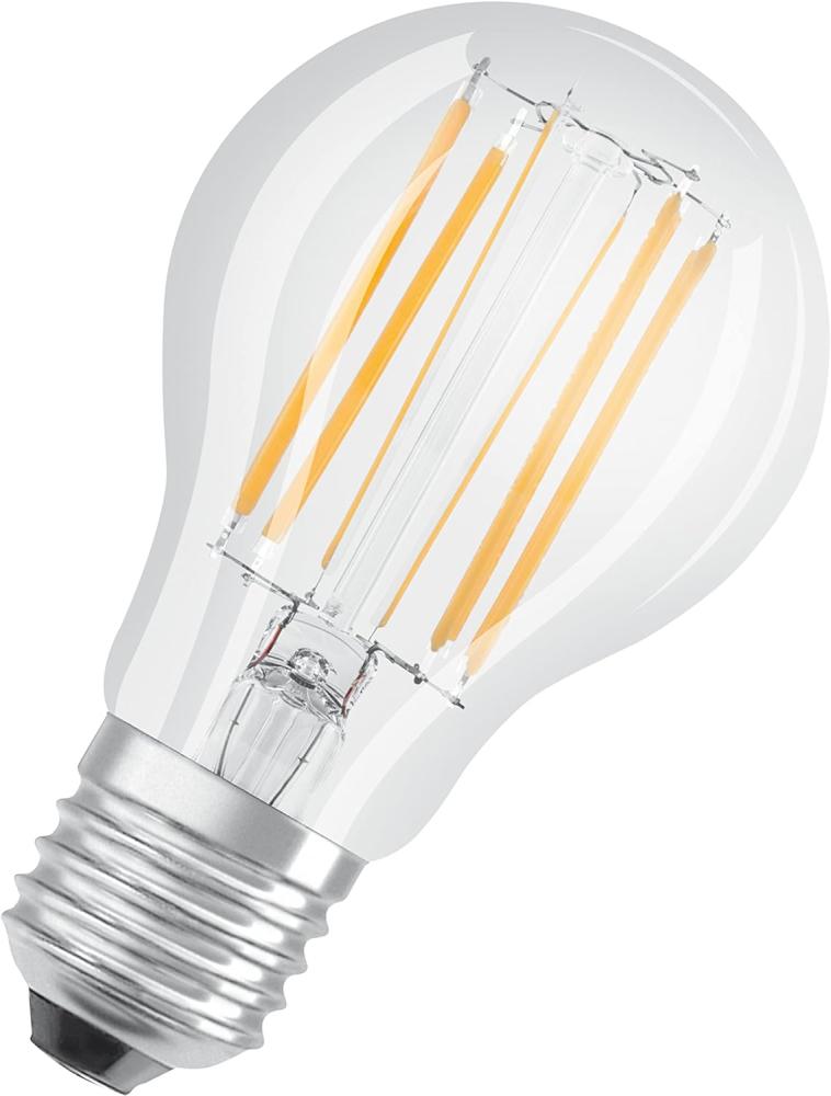 Osram LED-Lampe Comfort Standard Filament 7,5W/927 (75W) Clear Dimmable E27 Bild 1
