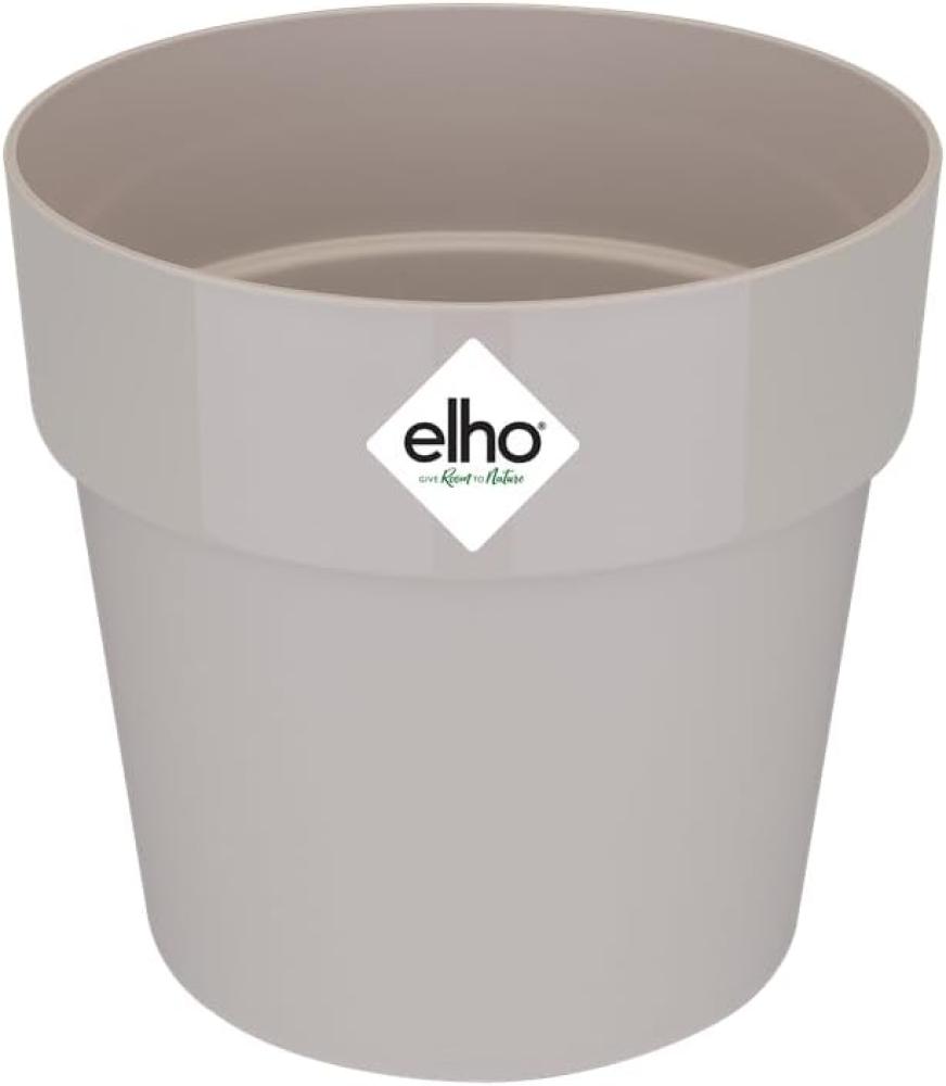 Elho B. for Original Rund 16 - Blumentopf - Warmes Grau - Drinnen - Ø 16 x H 14. 6 cm Bild 1