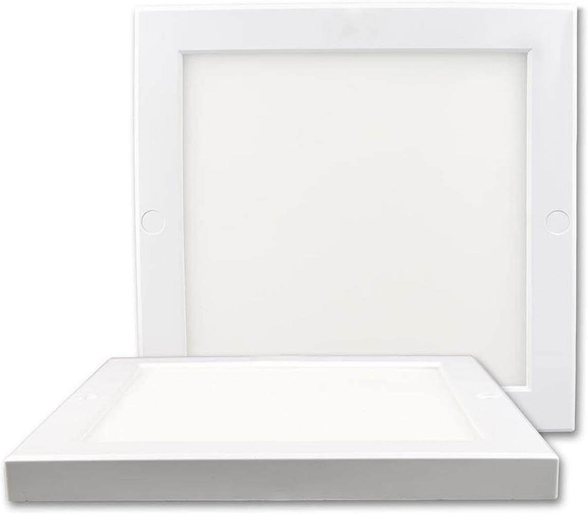ISOLED Deckenlampe Slim 18mm, weiß, 18W, Trafo integriert, warmweiß Bild 1