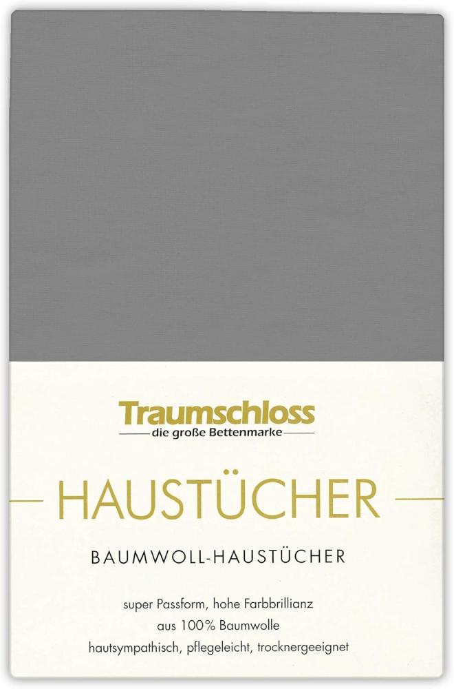 Betttuch Haustuch, Traumschloss, 100% Baumwolle, Gummizug: ohne, (1 Stück), aus 100% Baumwolle, ohne Gummizug Bild 1