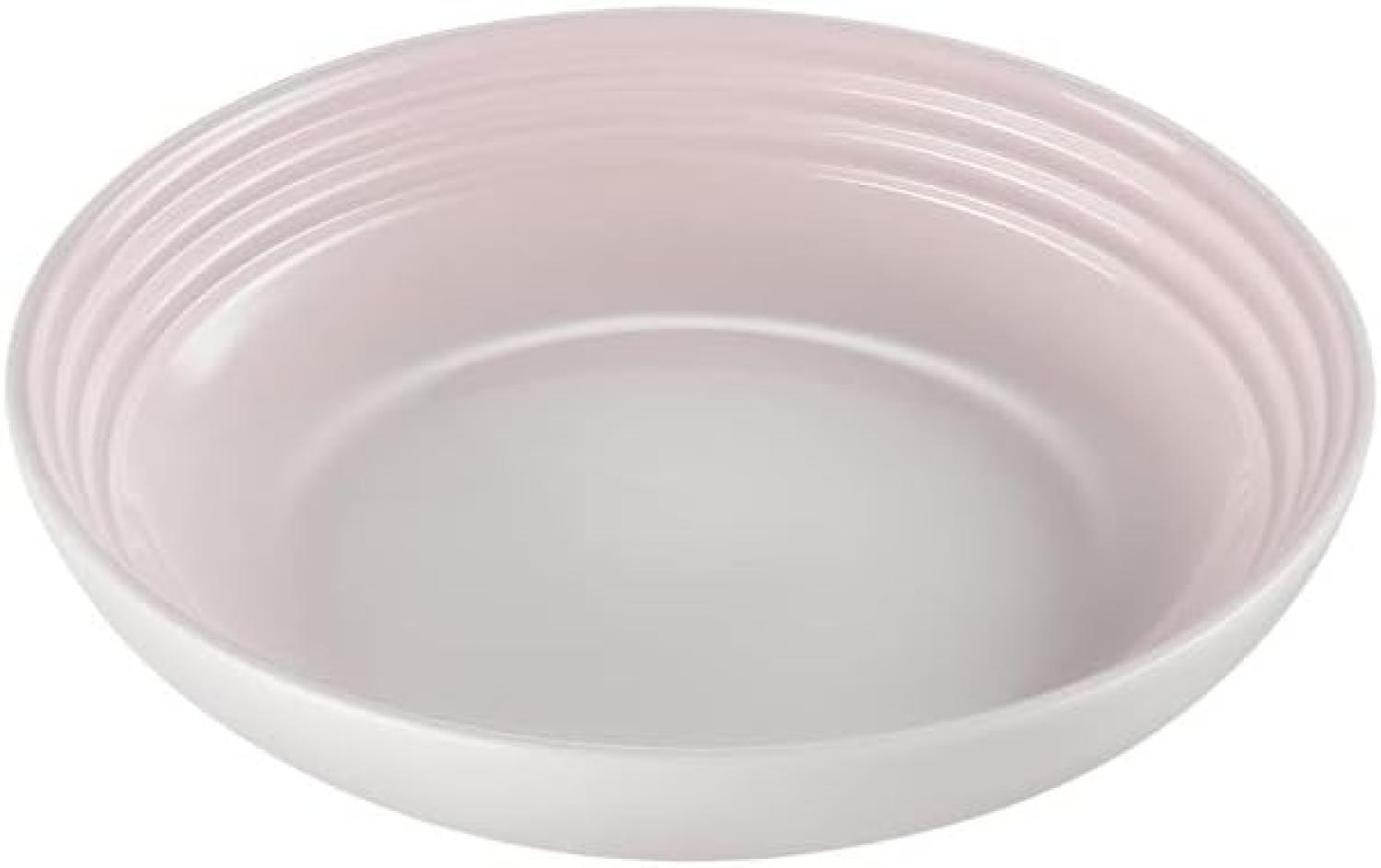 Suppenteller 22 cm Shell Pink Poterie Le Creuset - Backofen geeignet Bild 1