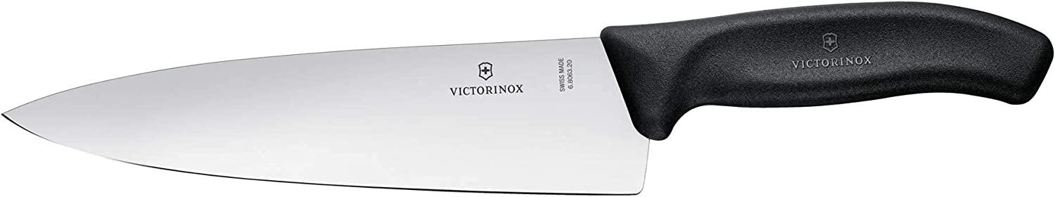 Victorinox Tranchiermesser Swiss Classic Extra Breit,20 cm schwarz,Auf Blister Bild 1