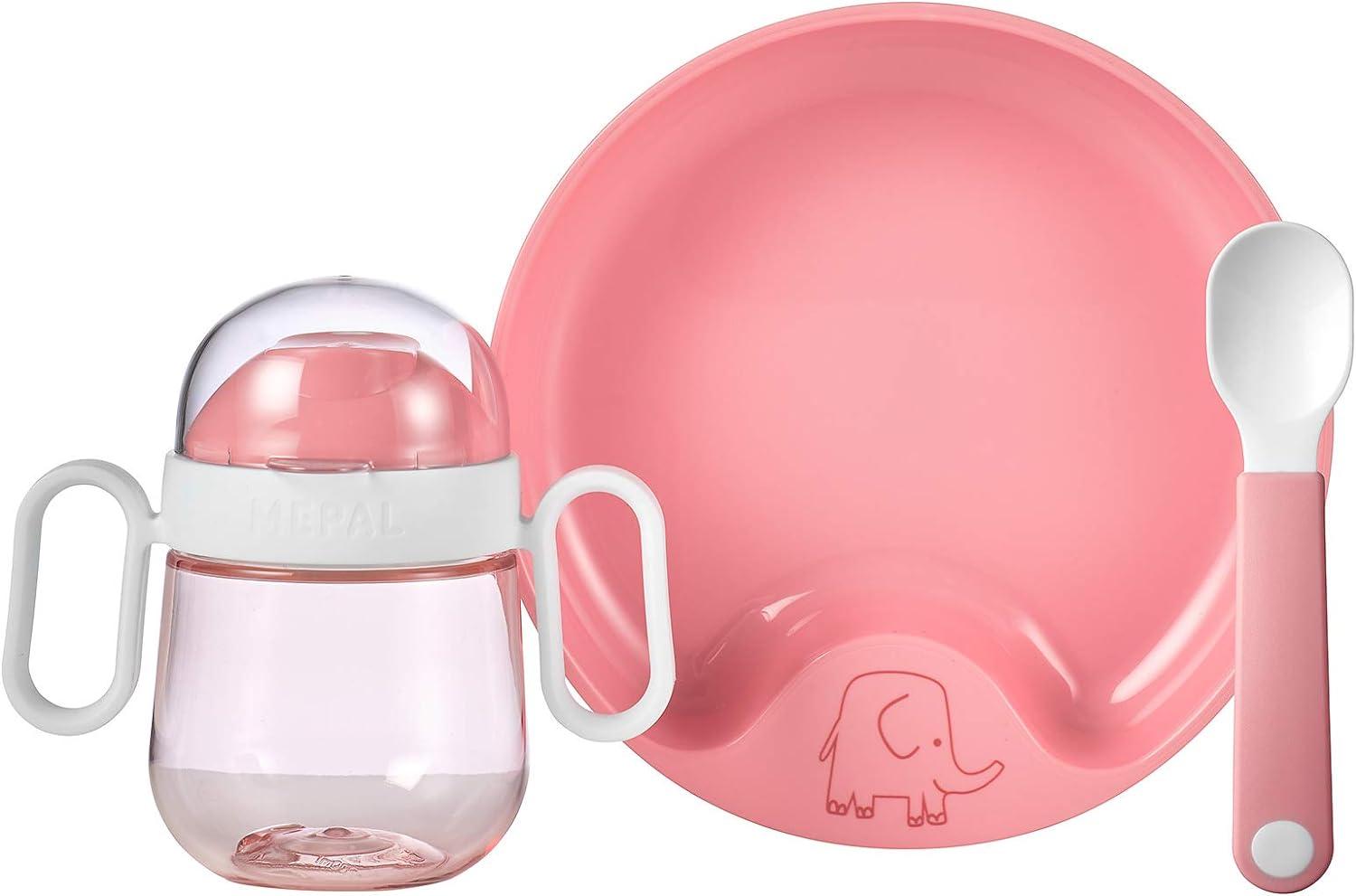 Mepal MIO Babygeschirrset deep pink 3-teilig - A Bild 1