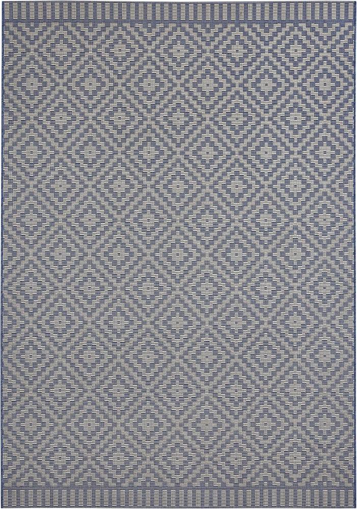 In- & Outdoor Teppich Breeze Blau - 80x150x0,8cm Bild 1