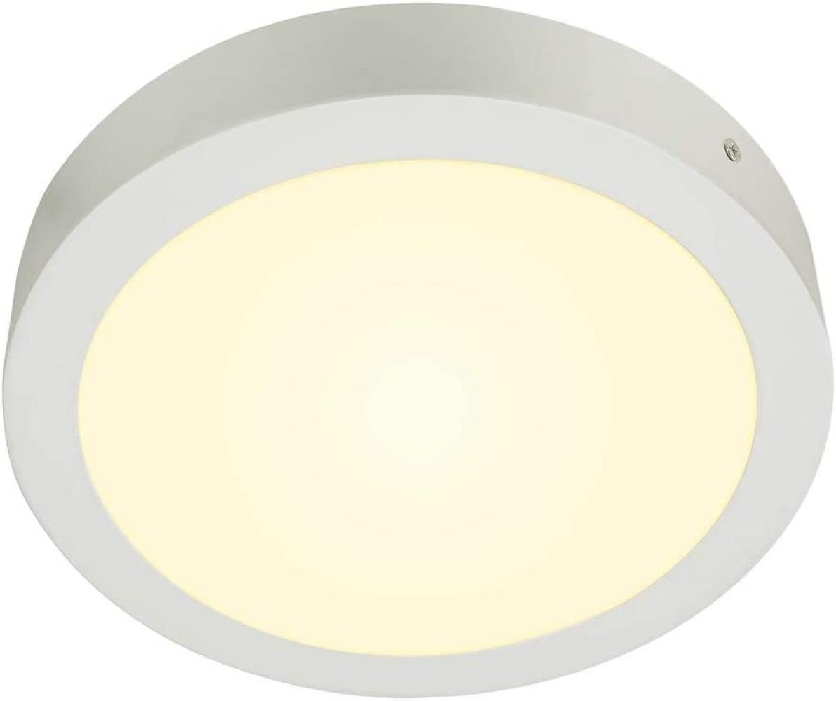 SLV Leuchte 1003016 SENSER 24 Indoor LED Deckenaufbauleuchte rund weiß Bild 1