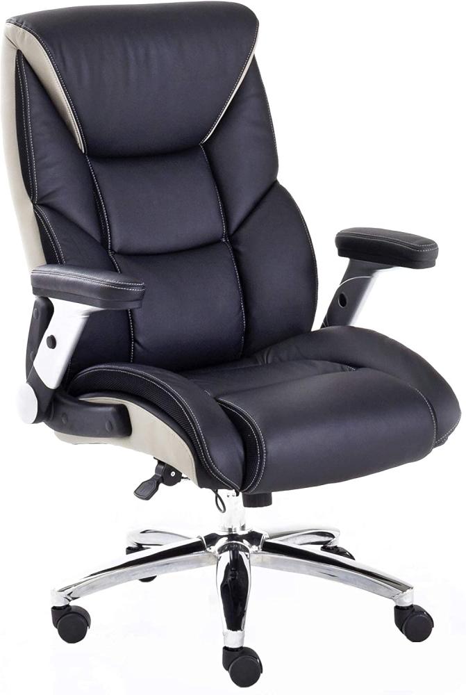 Bürostuhl Real Comfort schwarz Chefsessel bis 180 kg Bild 1