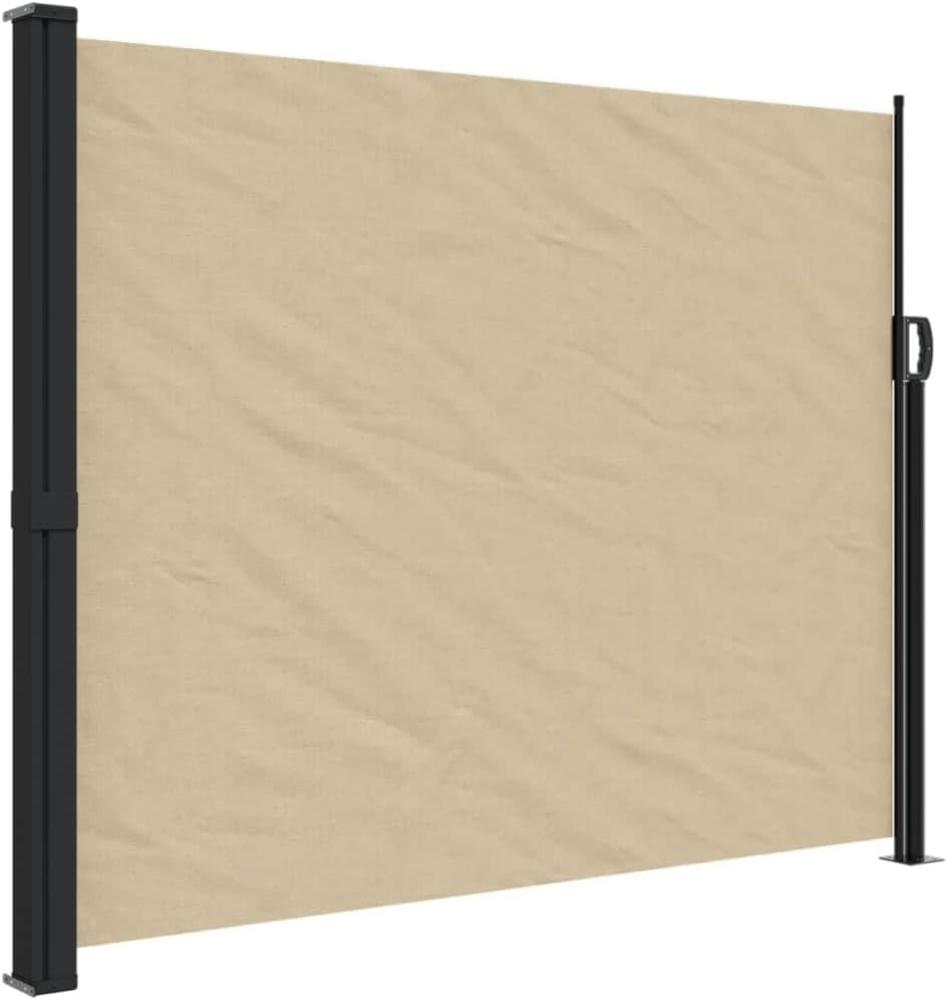 Seitenmarkise Ausziehbar Beige 160x600 cm 4004525 Bild 1