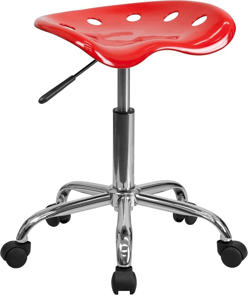 Flash Furniture Bürostuhl, rot, 38. 1 x 43. 18 x 65. 41 cm Bild 1