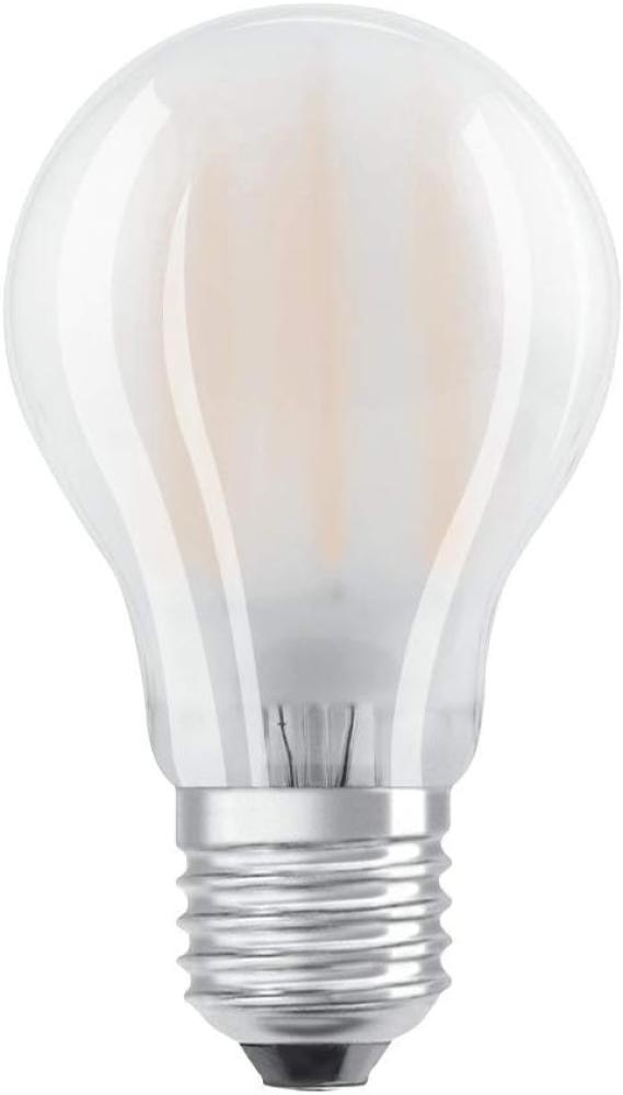 OSRAM Filament LED Lampe mit E27 Sockel, Kaltweiss (4000K), klassiche Birnenform, 10W, Ersatz für 100W-Glühbirne, matt, LED Retrofit CLASSIC A Bild 1