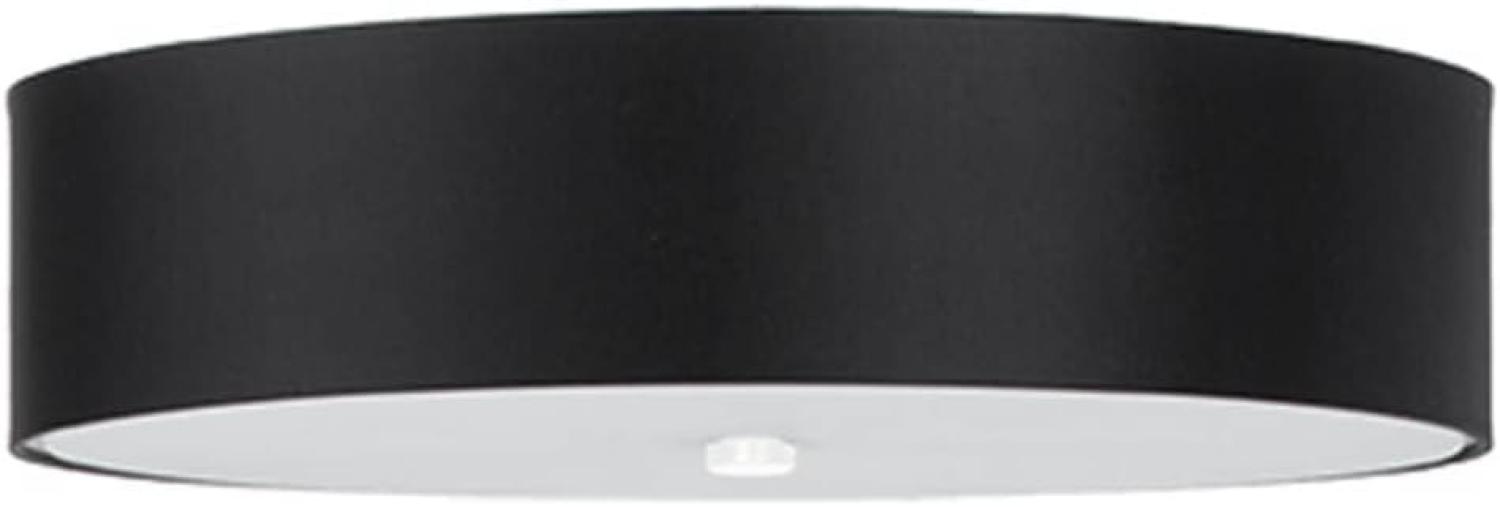 Sollux Skala 50 Deckenlampe schwarz 5x E27 dimmbar 50x50x16cm Bild 1