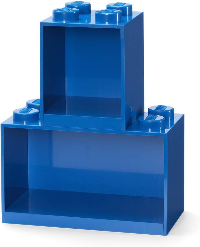 Room Copenhagen LEGO Wandregal Set, blau Bild 1