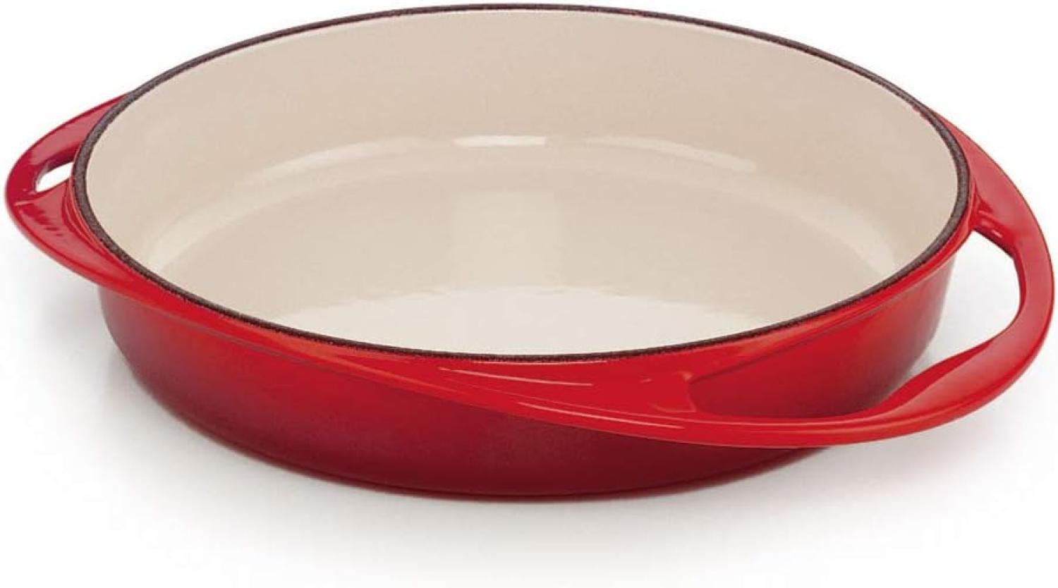 Le Creuset Tatin Backform Gusseisen 28 cm Kirschrot - 28 cm - Rot Bild 1