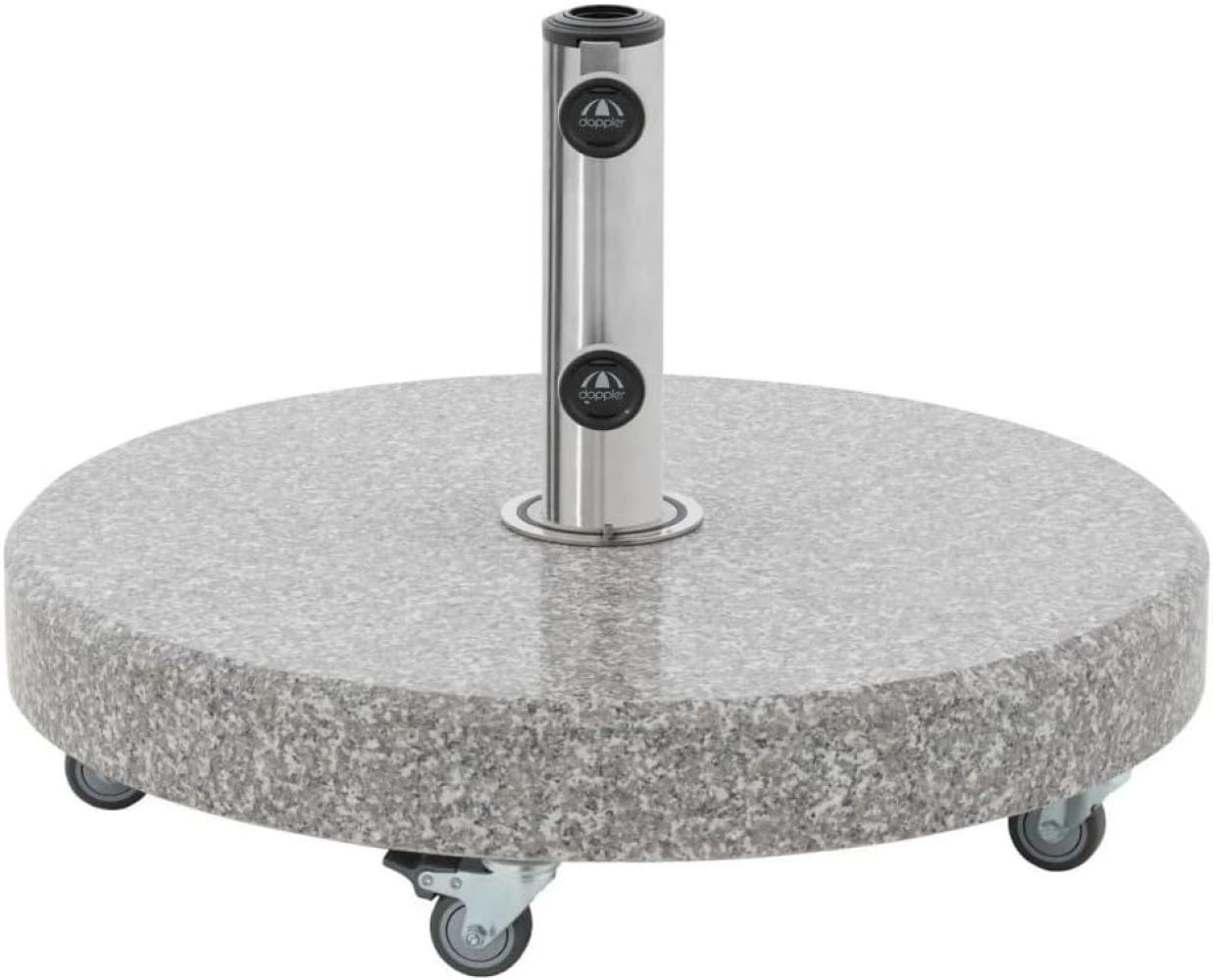 Doppler Granitsockel "Expert Click-It", grau,70 kg Bild 1