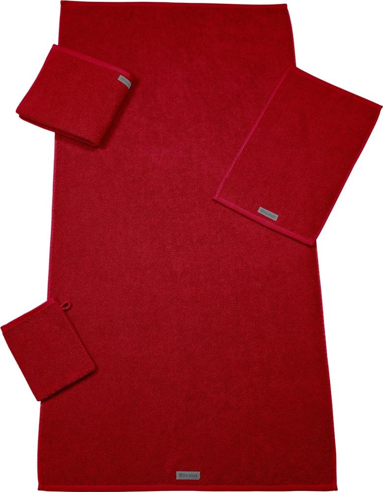 Ross Bio-Baumwoll Handtücher Selection | Waschhandschuh 16x22 cm | rubin Bild 1