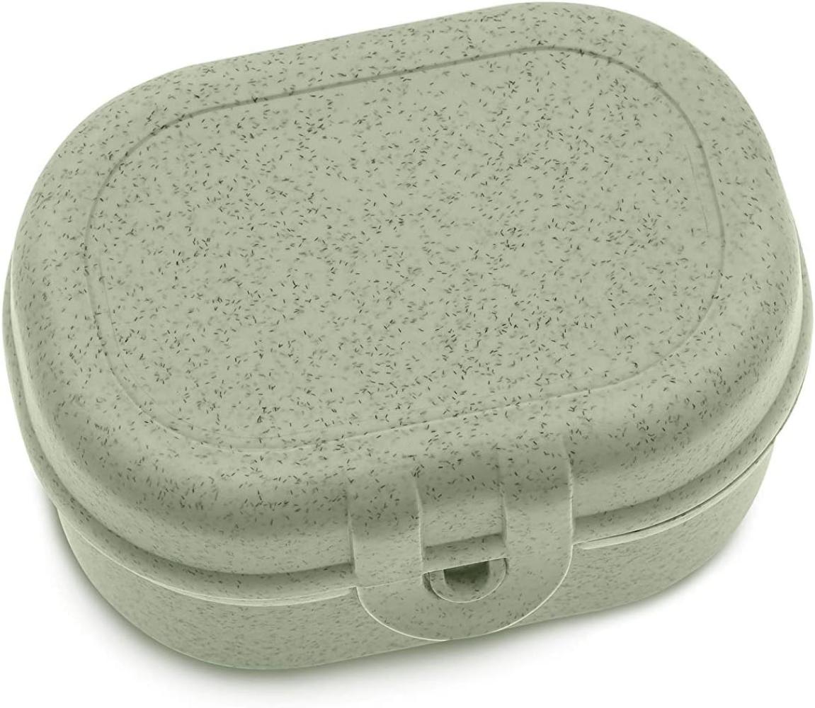 Koziol Pascal Mini Lunchbox, Behälter, Vorratsbehälter, Brotbox, Brotdose, Kunststoff, Organic Green, 9. 6 cm, 3144668 Bild 1