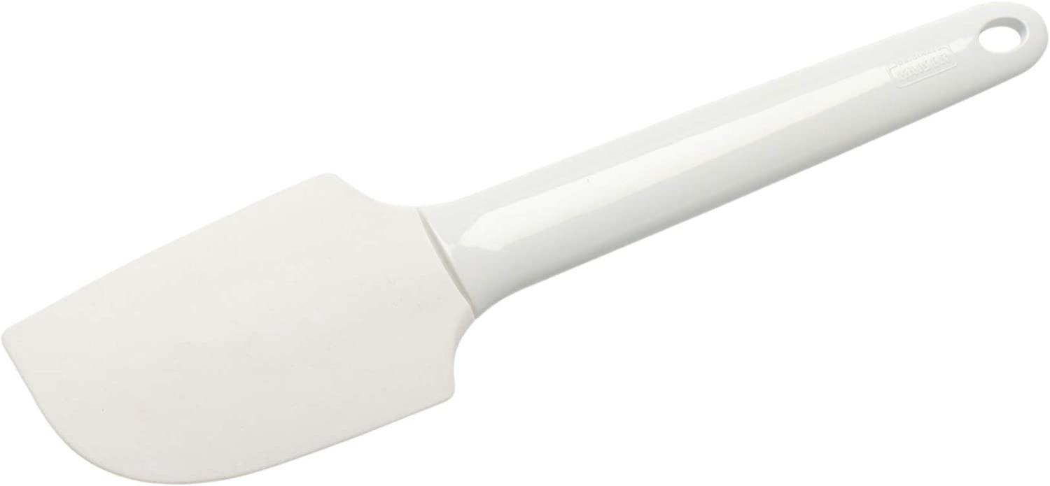 Teigschaber "Pâtisserie" weiß 27 cm mit Silikonlippe Bild 1