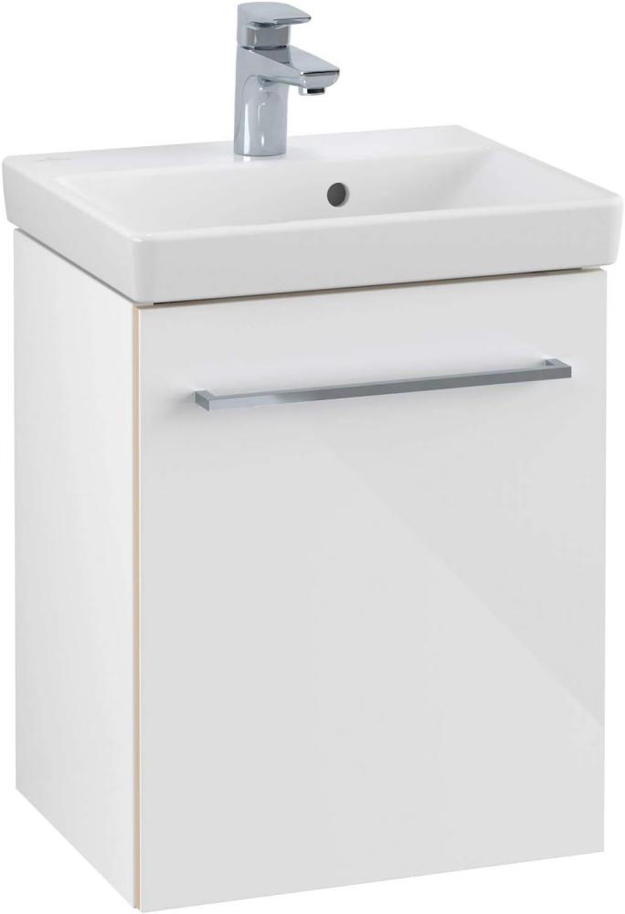 Villeroy & Boch Avento Waschtischunterschrank A88701, Breite 430mm, Anschlag (Scharnier) rechts, Farbe: Crystal White - A88701B4 Bild 1