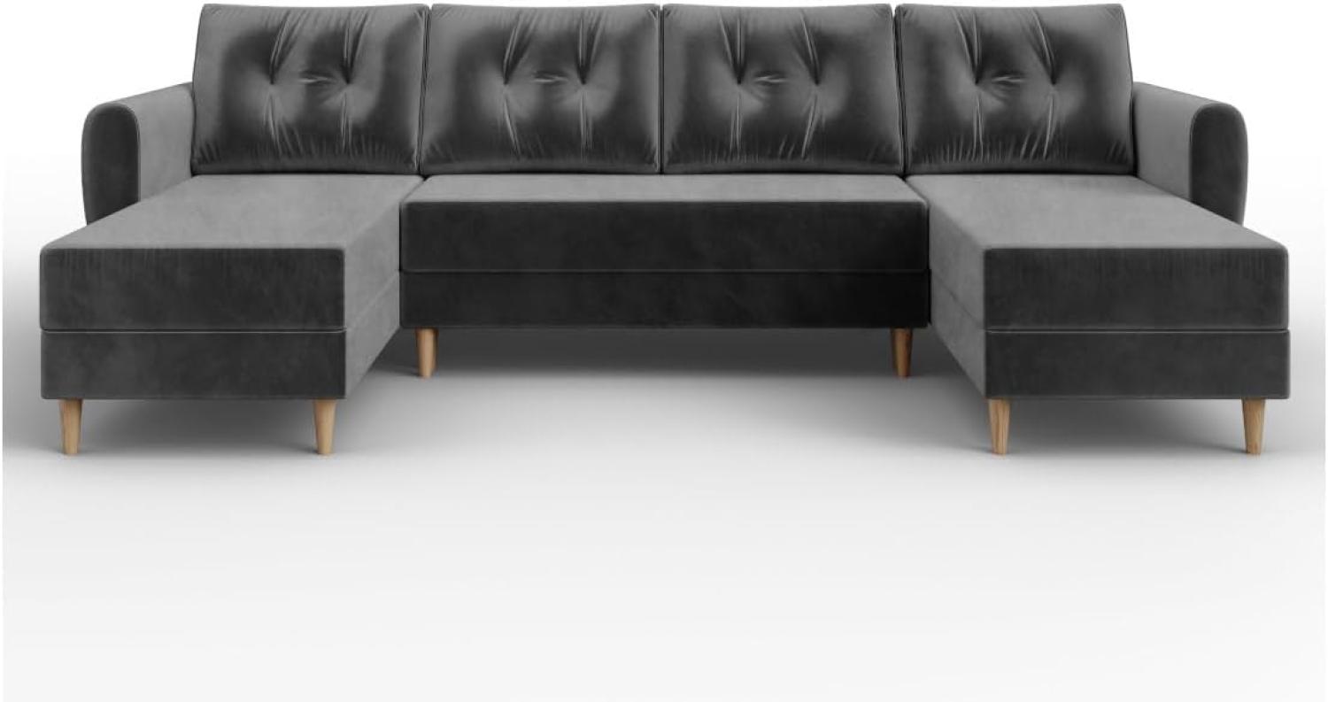 Sofa mit Schlaffunktion in U-Form SUN, 302x92x130 itaka 14 Bild 1