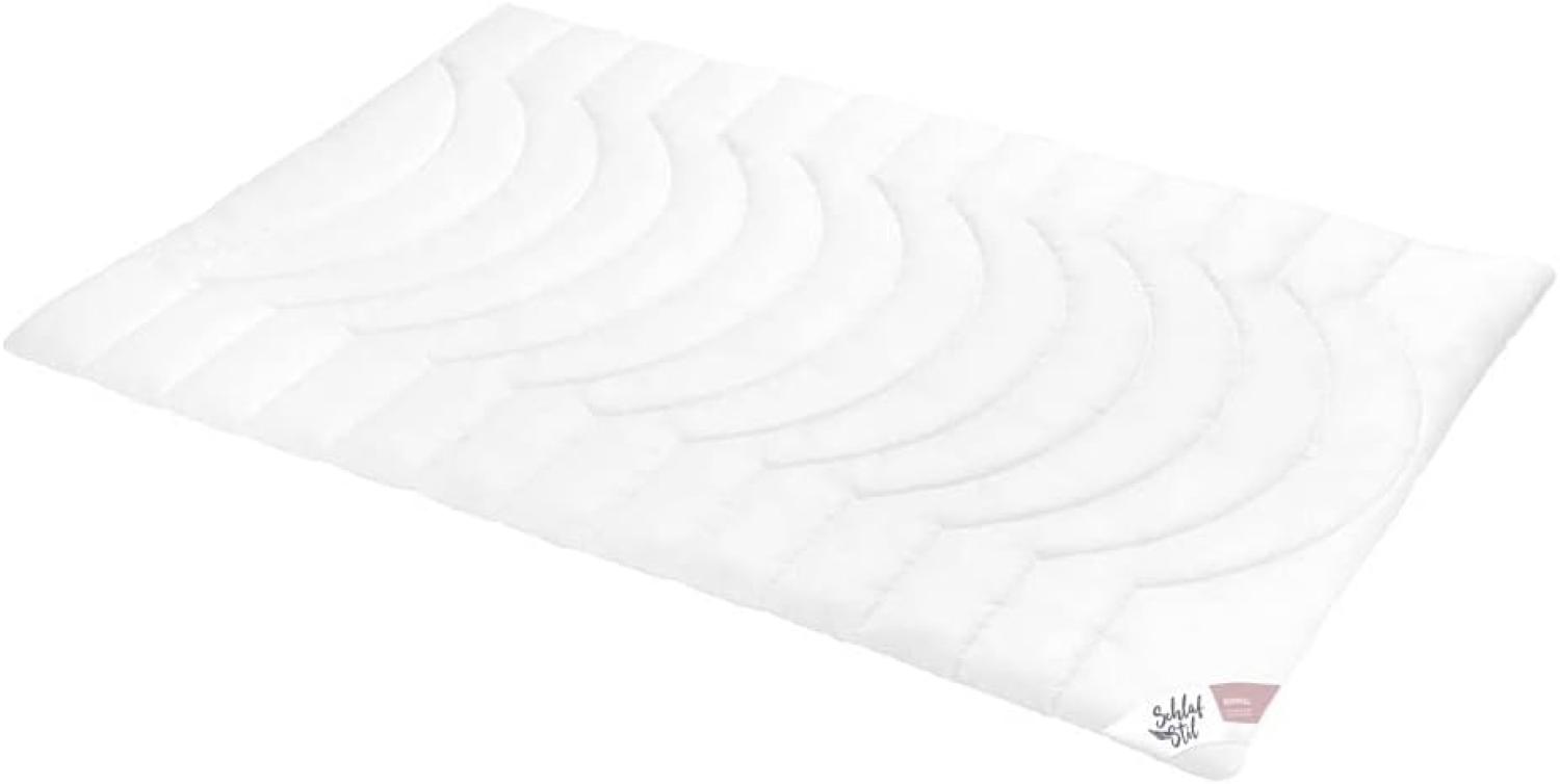 Schlafstil Faserdecke F200 medium, Füllung: 100% 3-D-Hohlfaser | 155x220 cm Bild 1
