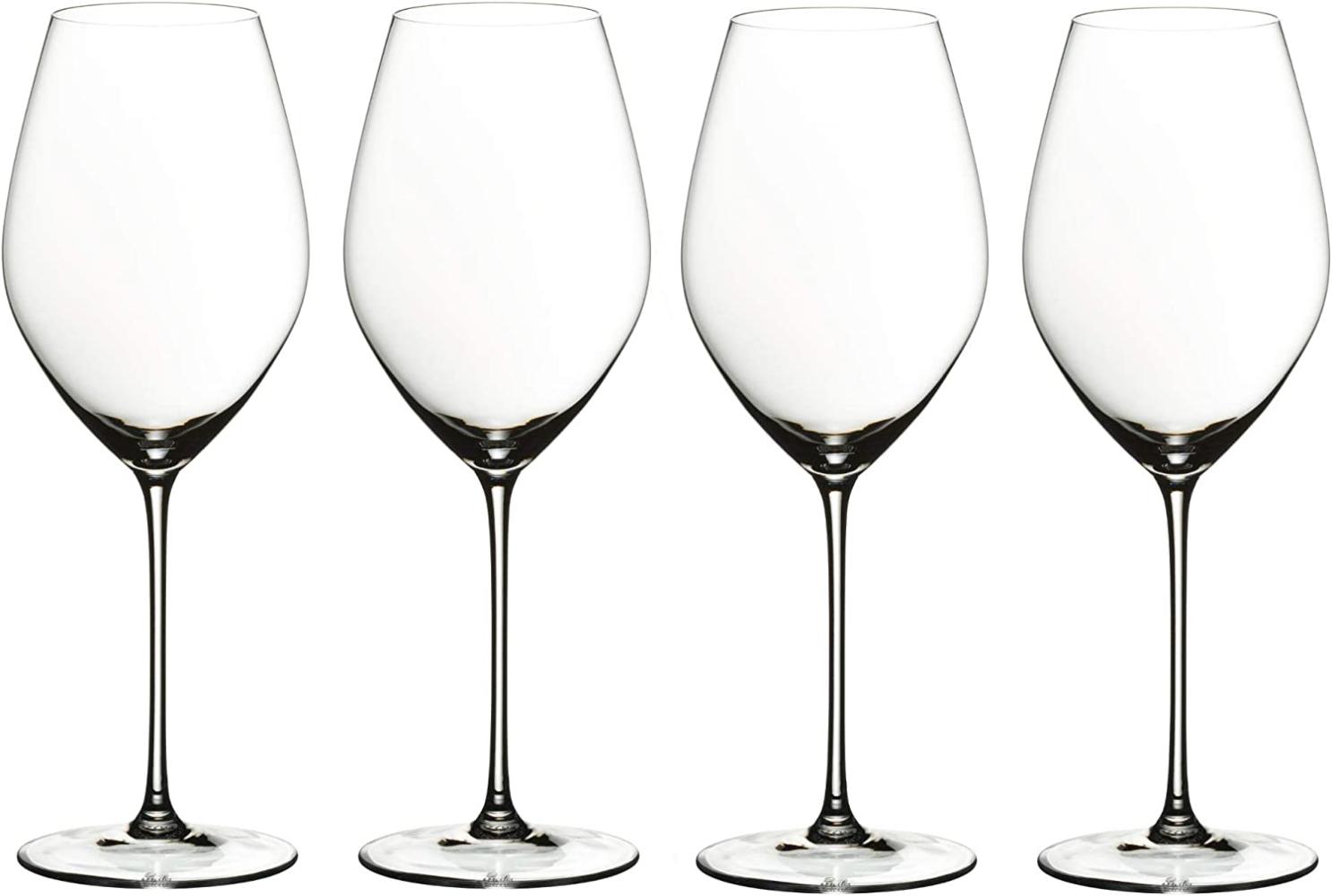 Riedel Veritas Champagne Wine Glass, 2er Set, Weinglas, Weißweinglas, Trinkglas, Hochwertiges Glas, 445 ml, 6449/28 Bild 1