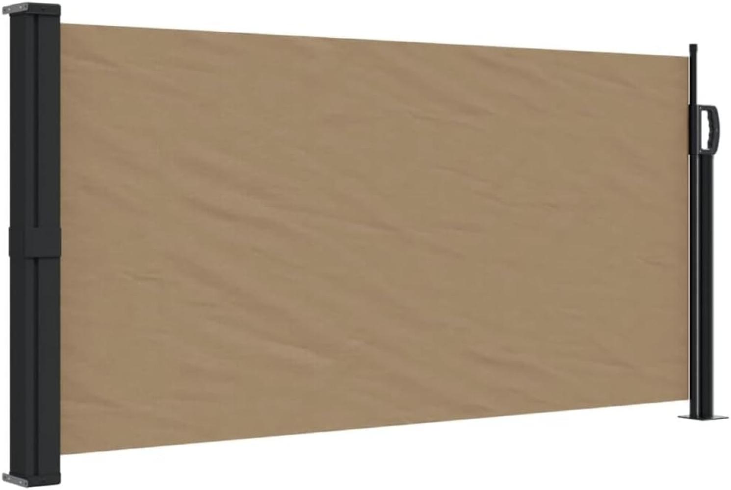 Seitenmarkise Ausziehbar Taupe 100x300 cm 4004274 Bild 1