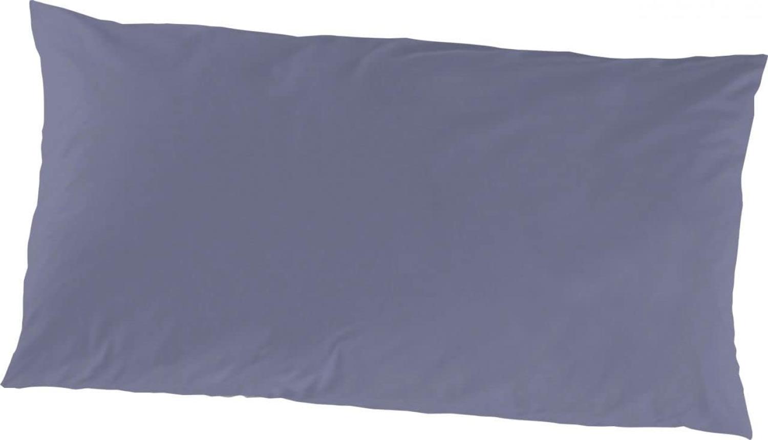 Vario Kissenbezug Perkal blau, 40 x 80 cm Bild 1