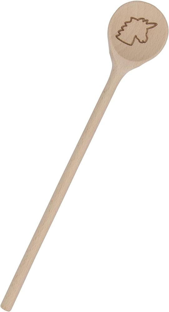 Städter Kochlöffel Einhorn Rund, Koch Löffel, Rührlöffel, Küchenlöffel, Küchenhelfer, Holz, 28 cm, 815179 Bild 1