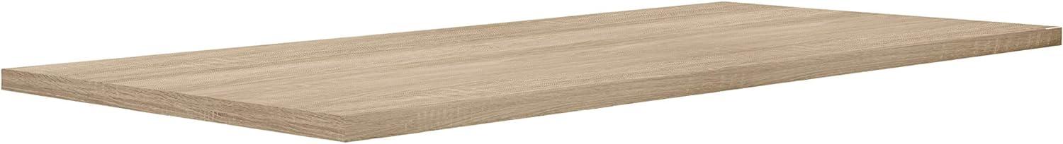 FORTE Tischsystem: Tischplatte aus Holzwerkstoff in Sonoma Eiche, 180 x 3,8 x 90 cm Bild 1
