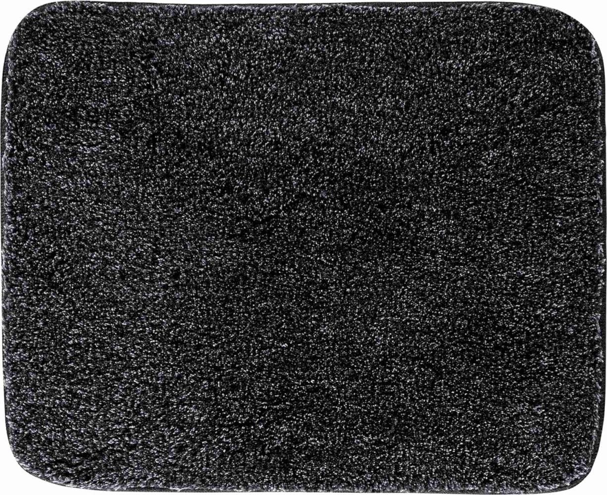 Grund Melange Badteppich, Acryl, Anthrazit, 50 x 60 cm Bild 1
