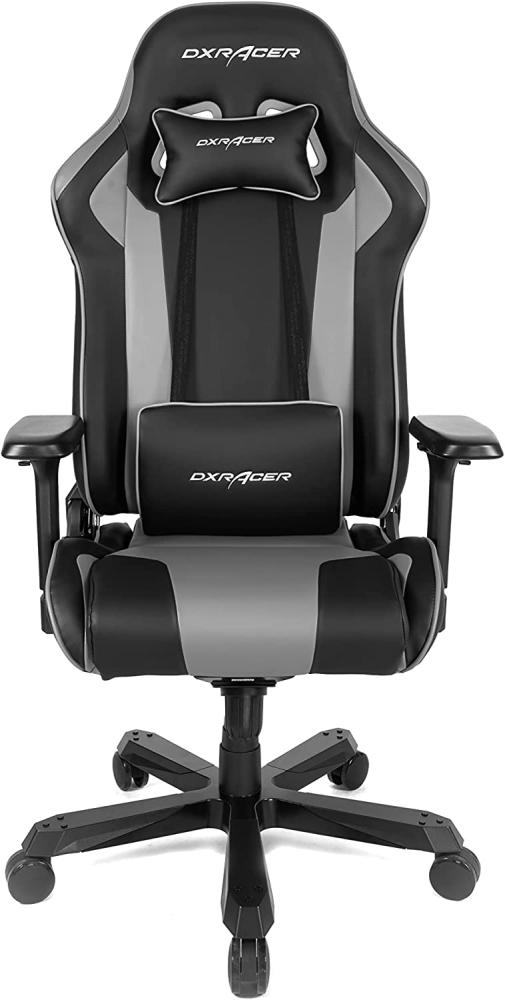 DXRacer Gaming Stuhl K-Serie King K99 schwarz-grau, 71 x 71 x 142 cm Bild 1