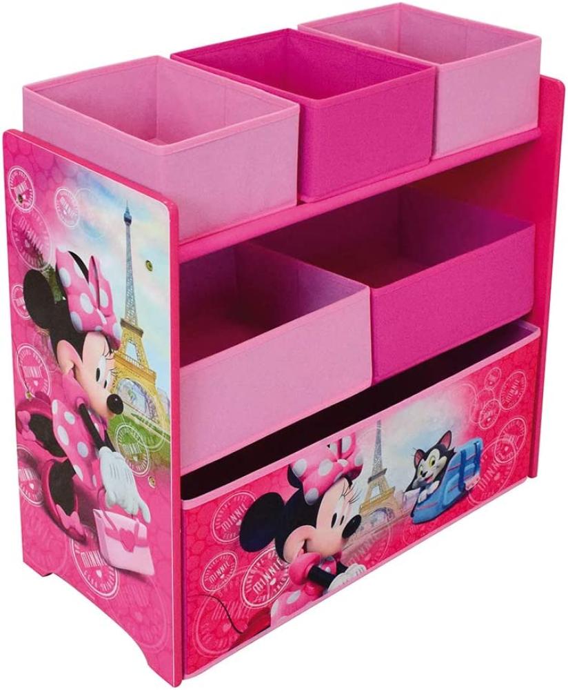 Fun House 'Minnie Mouse' Kinderregal Spielzeugregal Spielzeugbox Disney Bild 1