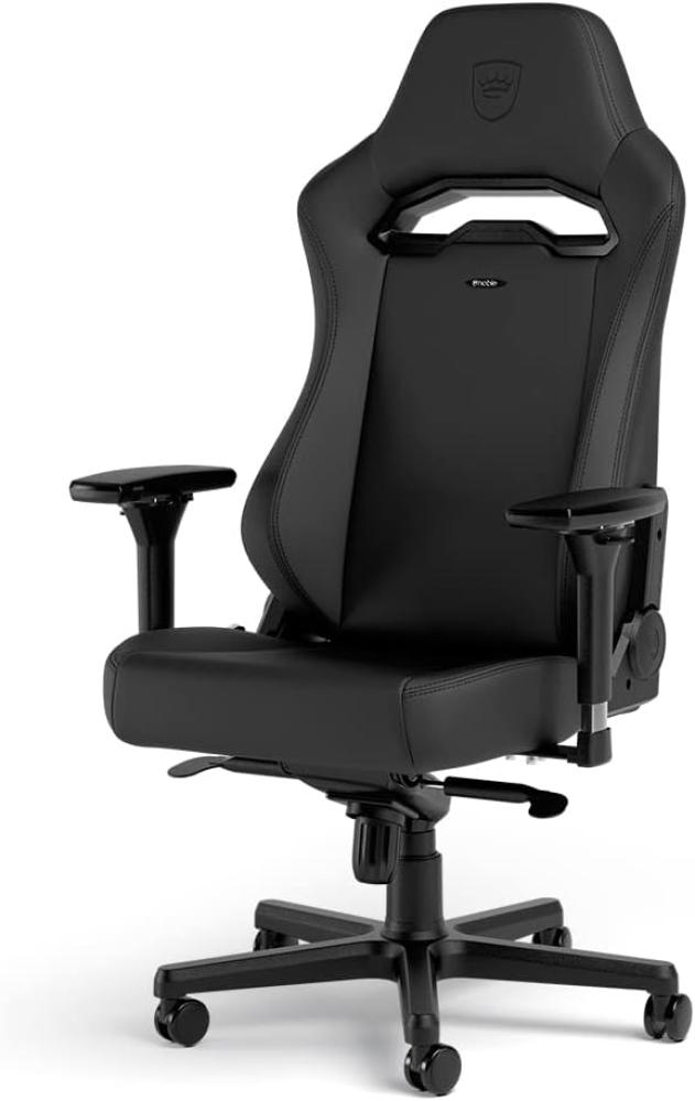 noblechairs Gaming Stuhl Hero ST Black Edition Komfortabler und Langlebiger Gaming Chair, Gaming Sessel, Perfekt Optimierte Ergonomie, PC Stuhl, Gaming Stuhl 150 kg Belastbarkeit Bild 1