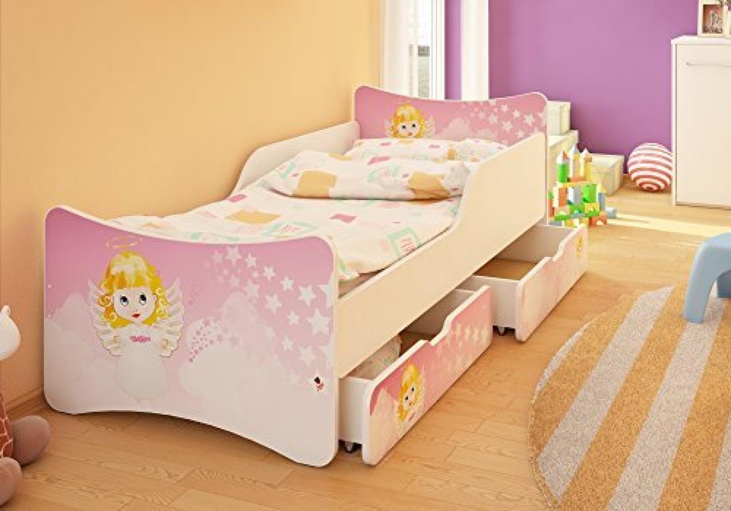 Best For Kids Kinderbett mit Schaummatratze 90x180, pink Bild 1
