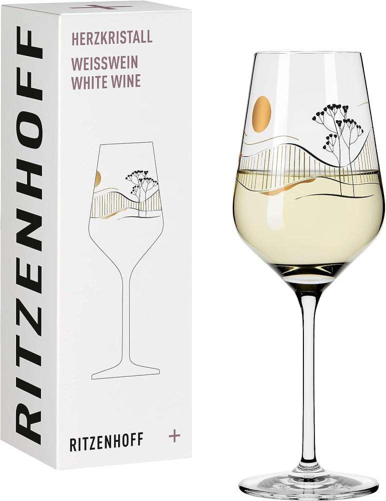 Ritzenhoff Weißweinglas Herzkristall 008, Chistine Kordes, Kristallglas, 380 ml, 3011008 Bild 1