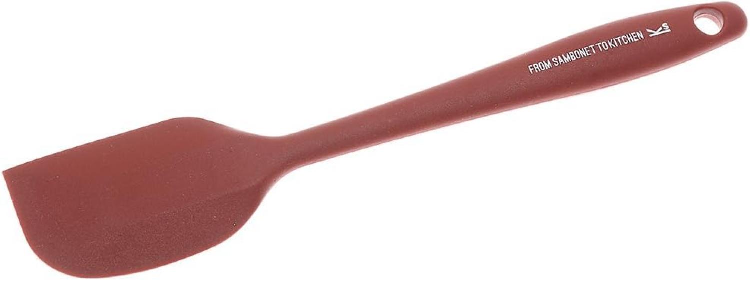 Teigschaber 20 cm Kitchen Gadget Silikon rot-schräg Bild 1