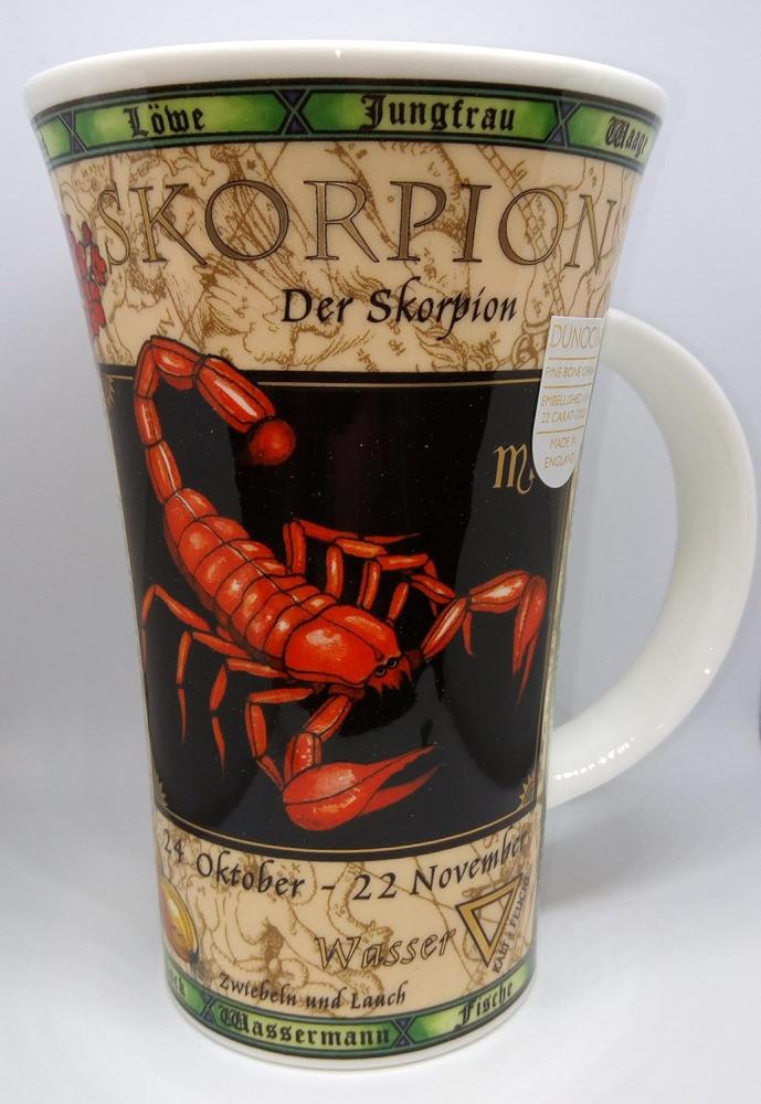 Glencoe Sternzeichenbecher "Skorpion" Bild 1