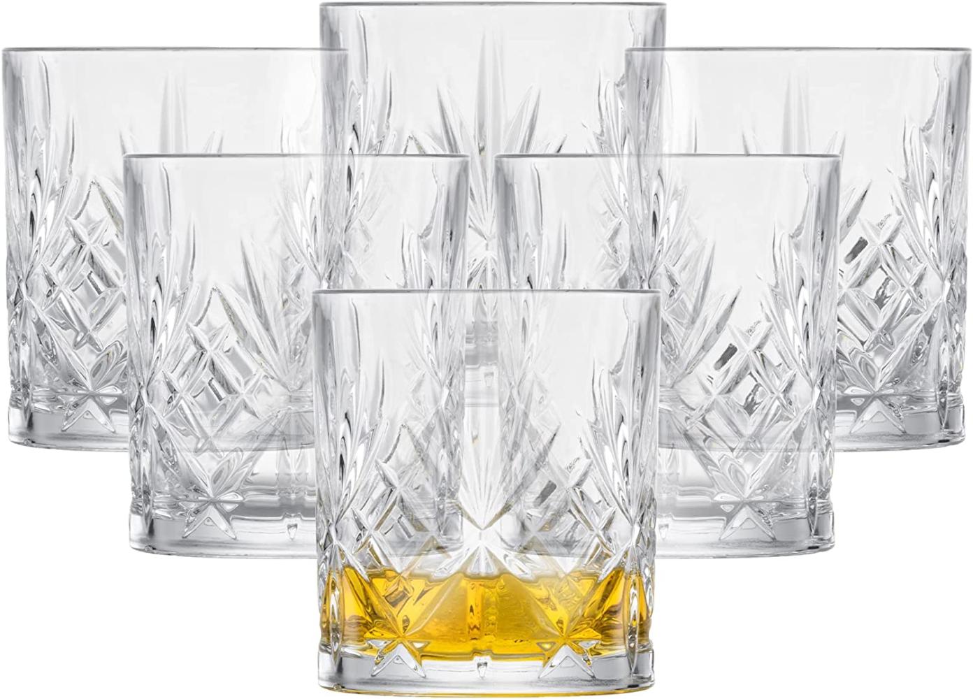 Schott Zwiesel Whiskyglas Show 6er Set, Whiskytumbler, Schnapsglas, Tritan Kristallglas, 334 ml, 121553 Bild 1