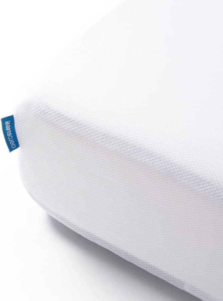 Aerosleep Sleep Safe Premium Spannbettlaken 60 x 120 cm Weiß Bild 1
