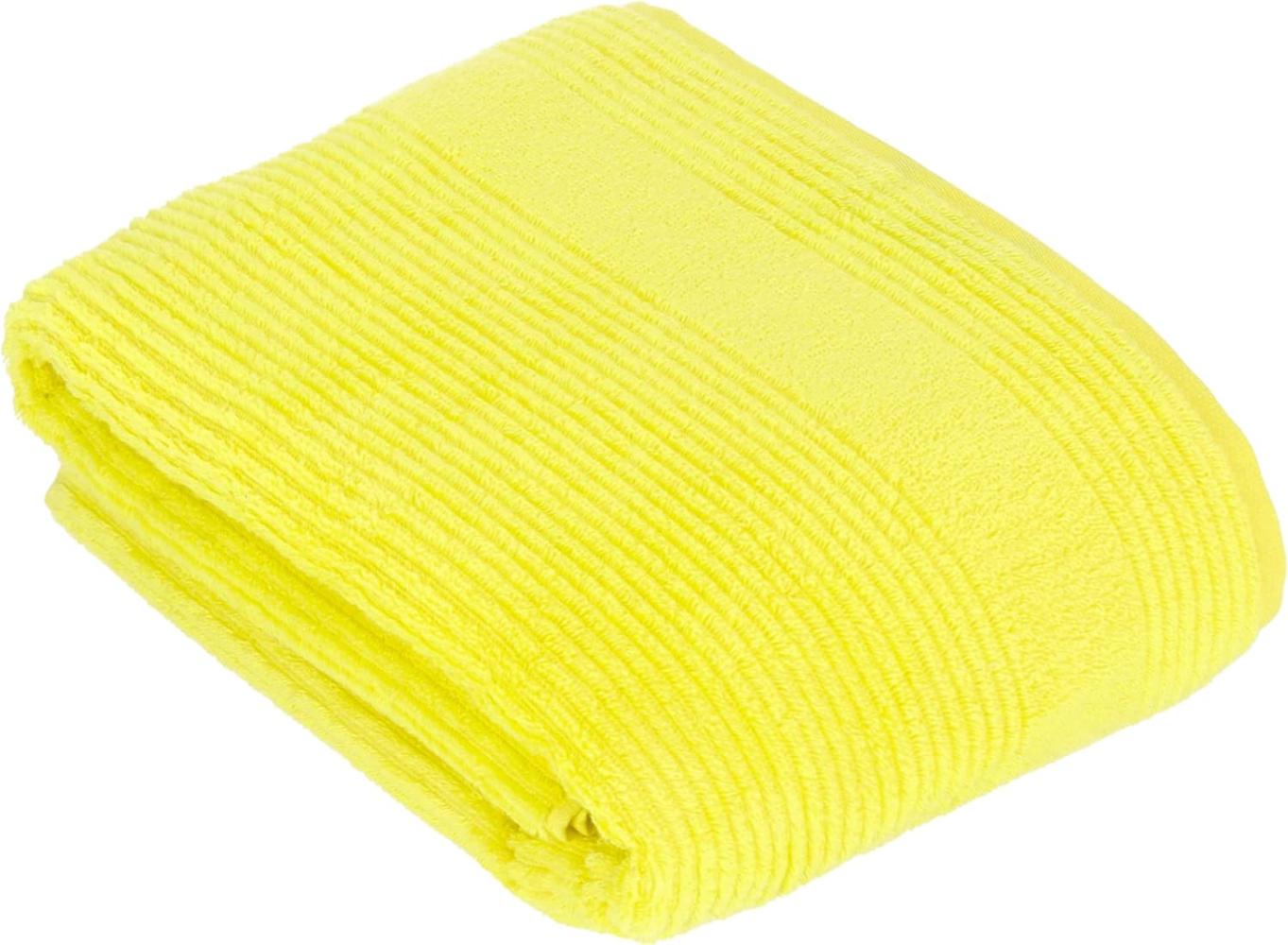 Vossen Handtücher Tomorrow | Badetuch 100x150 cm | electric-yellow Bild 1