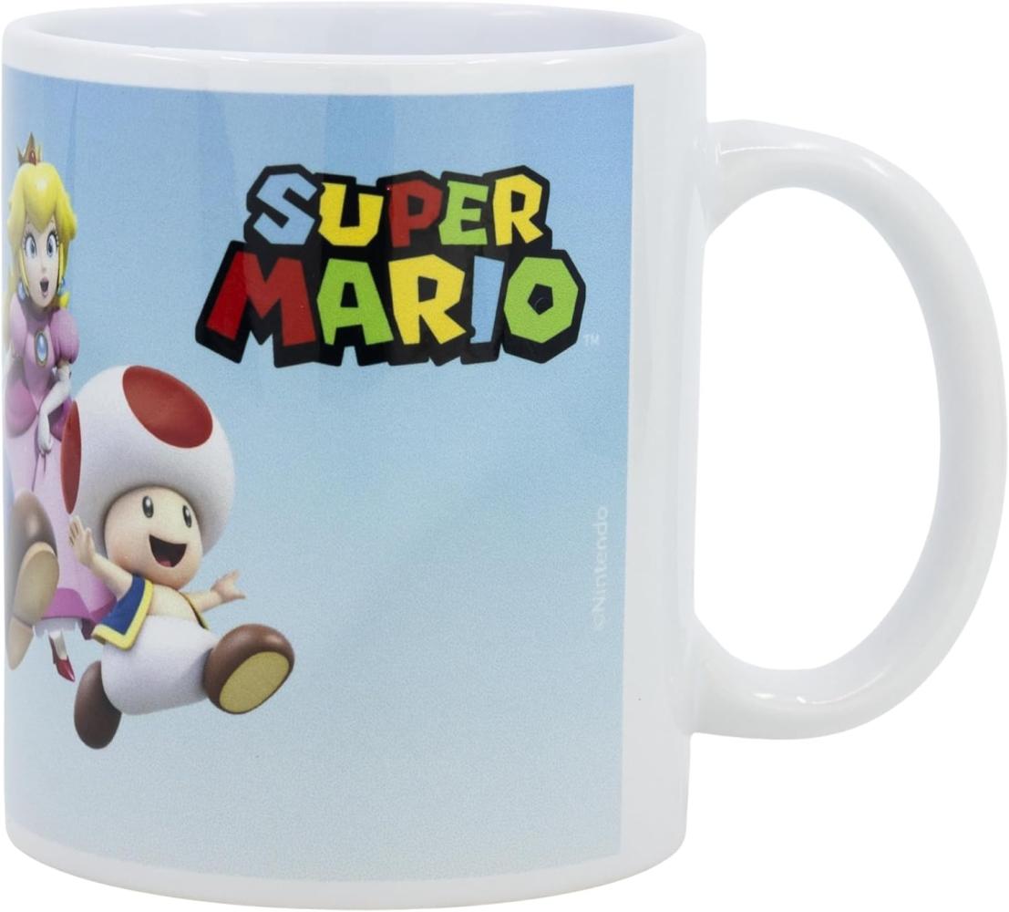 Super Mario Luigi Kinder-Becher Jungen Tasse im Geschenkkarton Bild 1