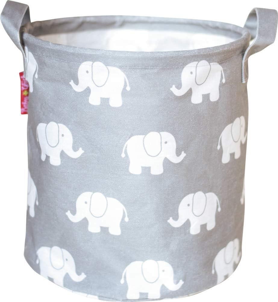 Die Spiegelburg® - Aufbewahrungskorb BabyGlück, grau (Elefant) Bild 1